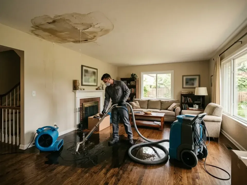 attic-pipe-burst-ceiling-drip-008 — frequently asked questions, Water Damage Restoration & Carpet Care in Lake Fenton, MI